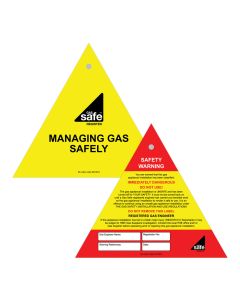 Gas Safe Lockout Tag - Immediate Danger (Pack of 10)