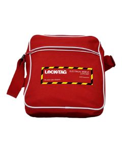 Lock&Tag Branded Electrical Mobile LOTO Kit Bag Red