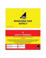 Gas Safe Lockout Tag - At Risk (Pack of 10)