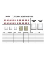 Lock Out Isolation Board 1804 X 1204mm (Lock&Tag Branded)